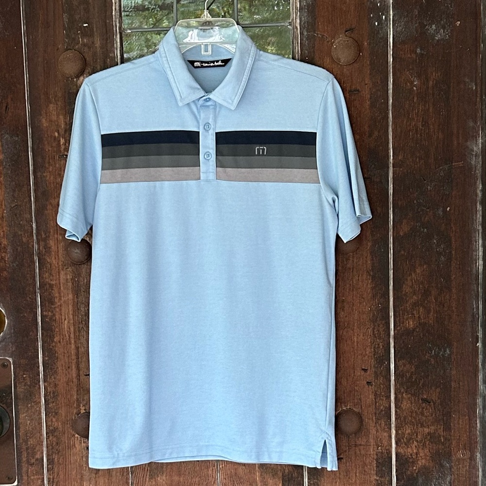 Travis Matthew | Ante up Polo stripes short sleeve golf shirt